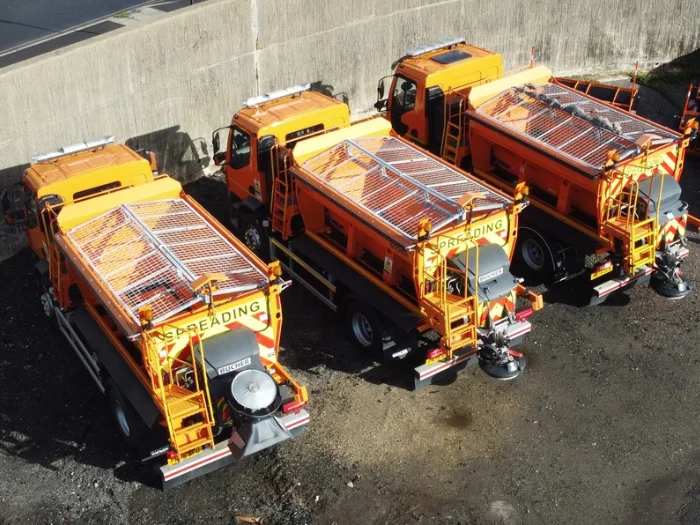 Brighton & Hove City Council's gritters on standby ahead of the winter season.