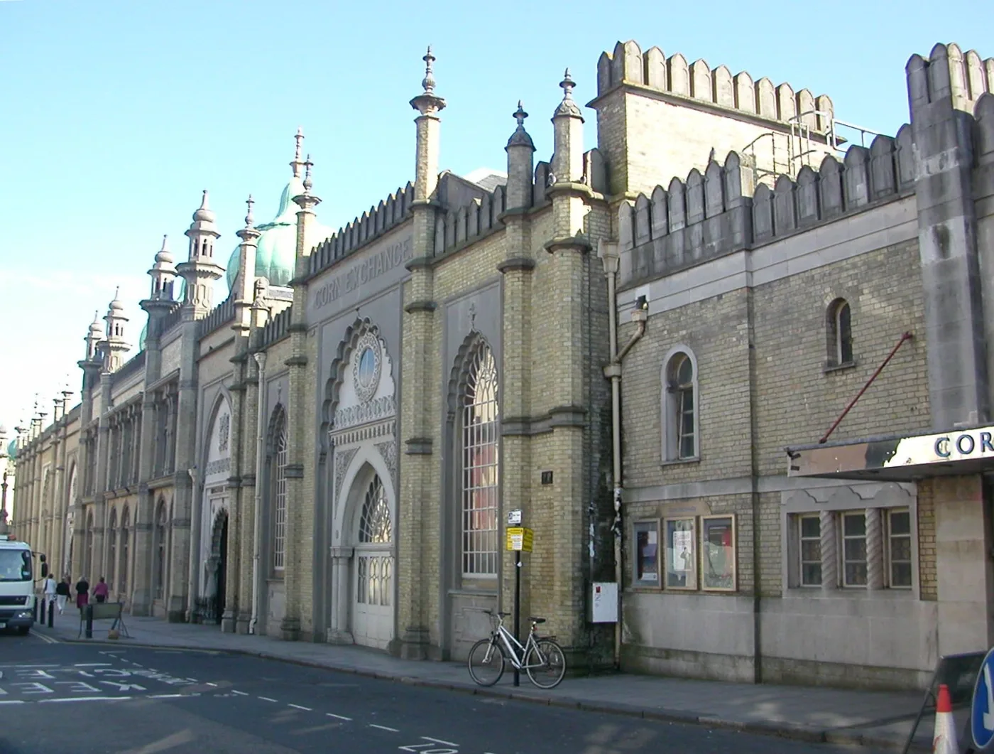 The Corn Exchange and Brighton Dome, two of the busiest venues in the listings below